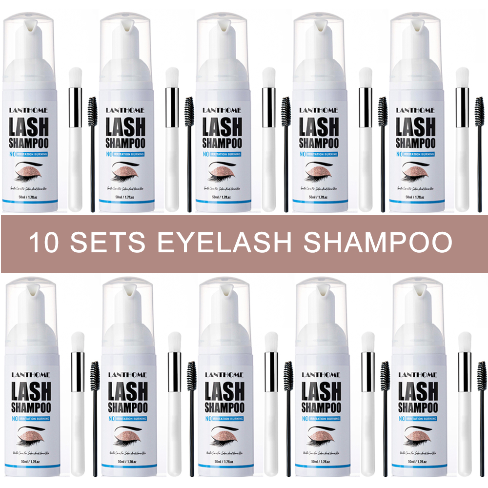 Eyelash Extension Foam Cleanser - 50ML Lanthome Pro Eyelash EXTENSION แชมพู