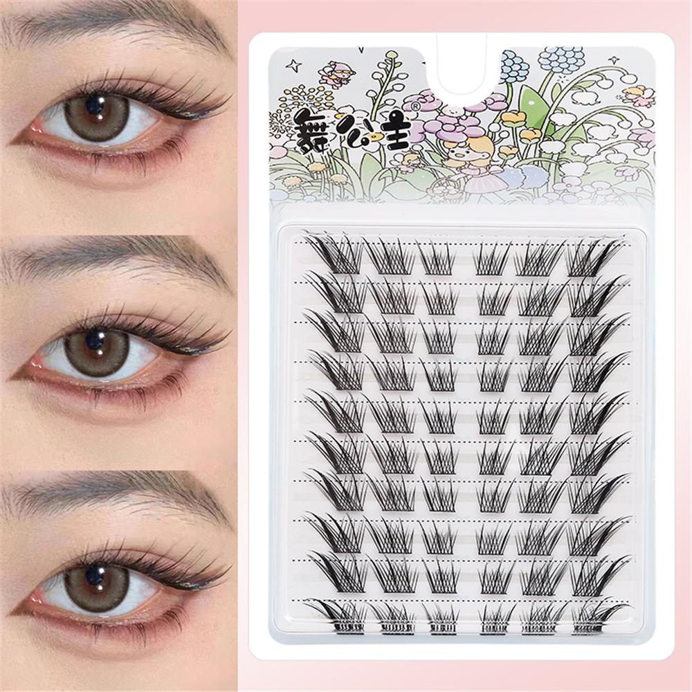 ขนตาปลอมแบบธรรมชาติ 60/100 ชิ้ - Eyelash Extension Wet Look บทวิจารณ์และราคา