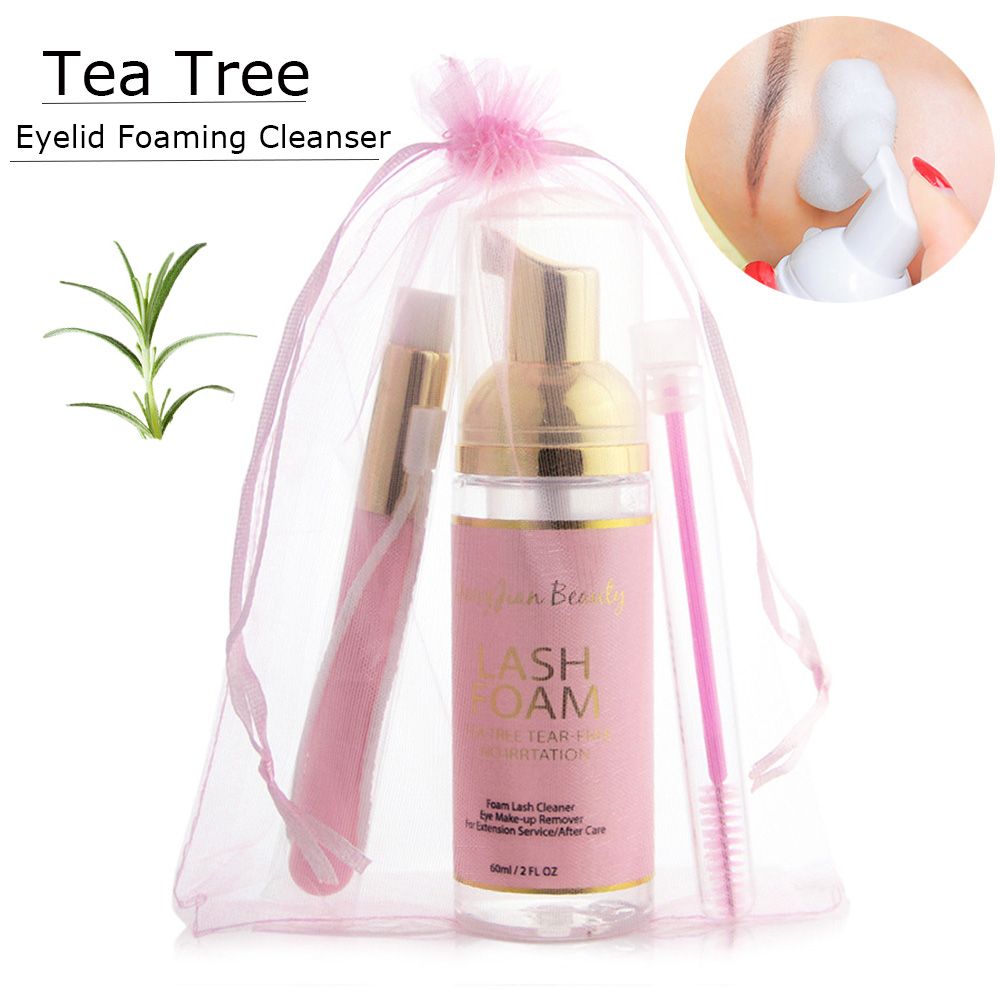 โฟมล้างหน้าตัวต่อขนตาสำหรับขนต - Eyelash Extension Foam Cleanser บทวิจารณ์และราคา