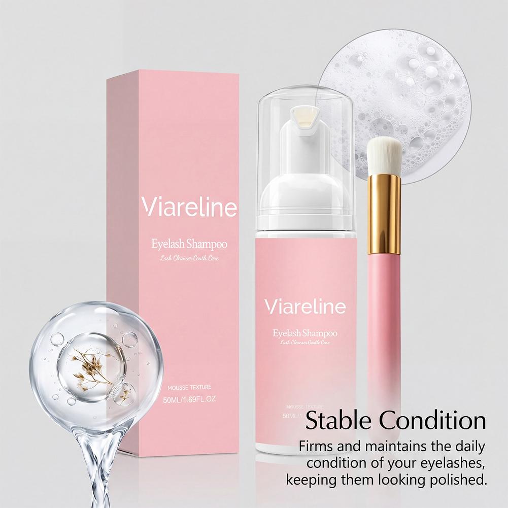 มูสทำความสะอาดขนตาแบบโฟม, แชมพ - Eyelash Extension Foam Cleanser บทวิจารณ์และราคา
