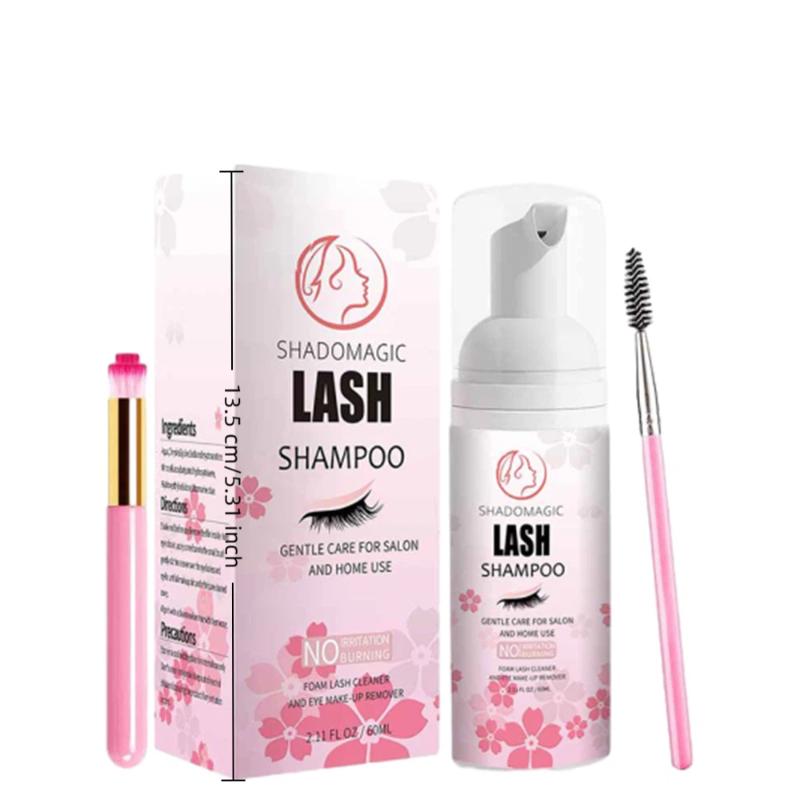 แชมพูสำหรับขนตา 60 มล. น้ำยาทำ - Eyelash Extension Foam Cleanser บทวิจารณ์และราคา