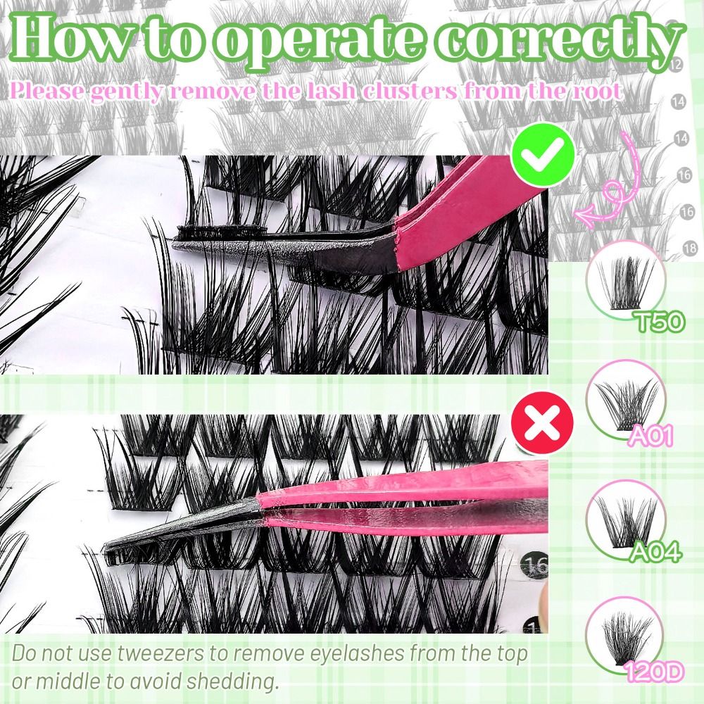 ขนตาปลอมแบบธรรมชาติ สไตล์ Wisp - Eyelash Extension Wispy Look บทวิจารณ์และราคา