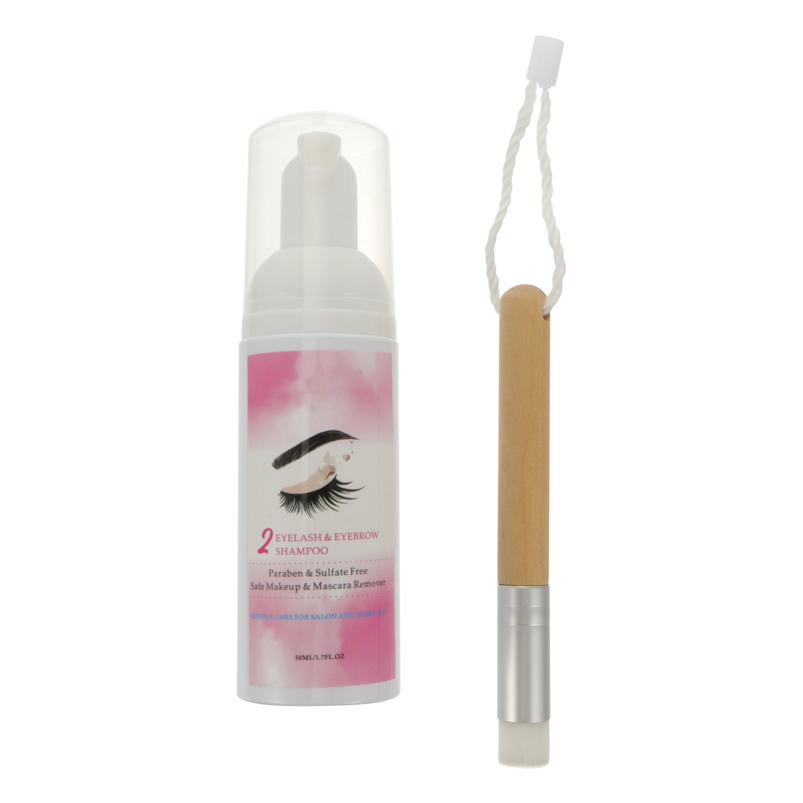 แชมพูสำหรับต่อขนตา 50 มล. โฟมท - Eyelash Extension Foam Cleanser บทวิจารณ์และราคา