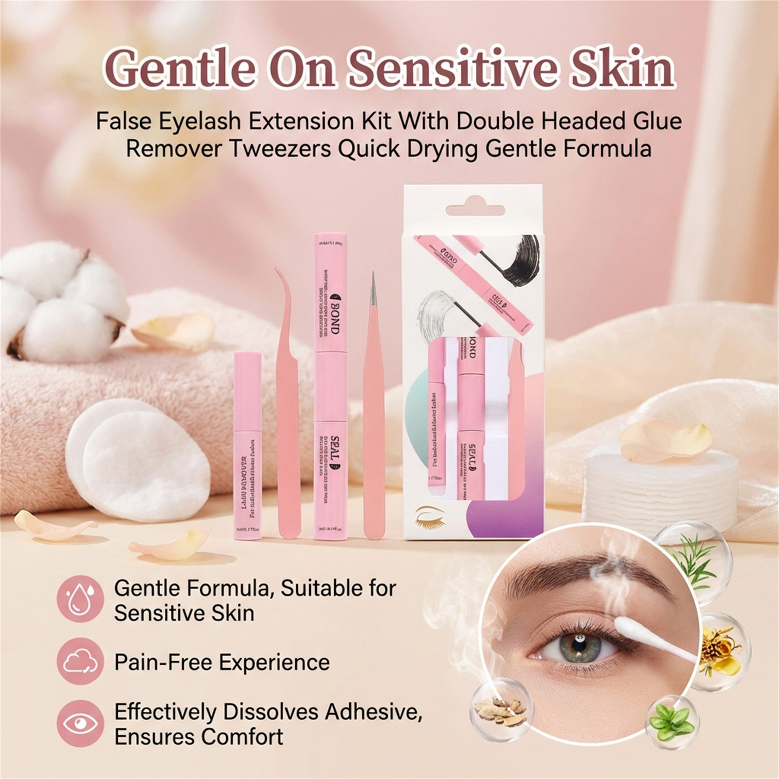 เครื่องมือคีมถอดกาวต่อขนตาแบบม - Lash Extension Tweezers บทวิจารณ์และราคา