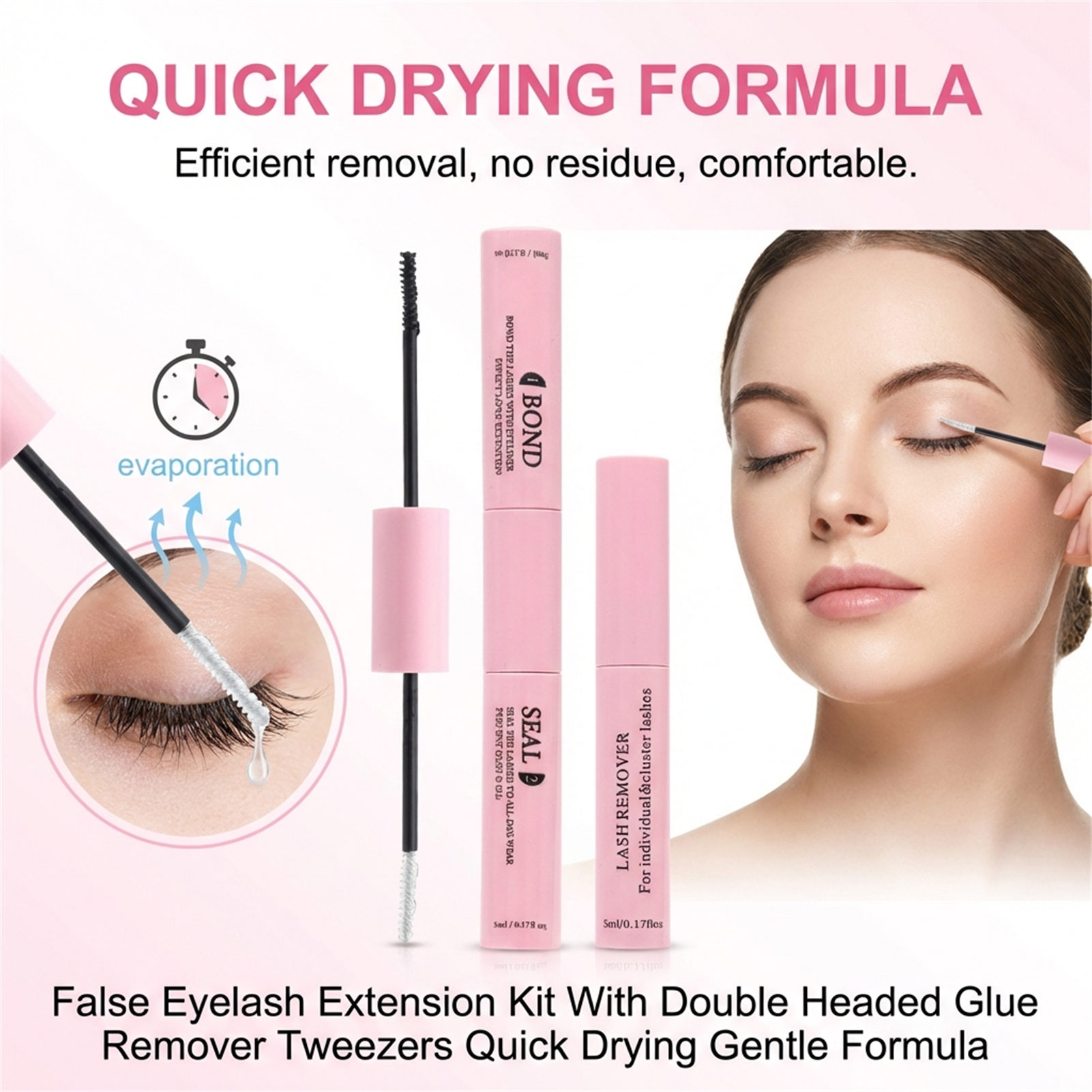 เครื่องมือคีมถอดกาวต่อขนตาแบบม - Lash Extension Tweezers บทวิจารณ์และราคา