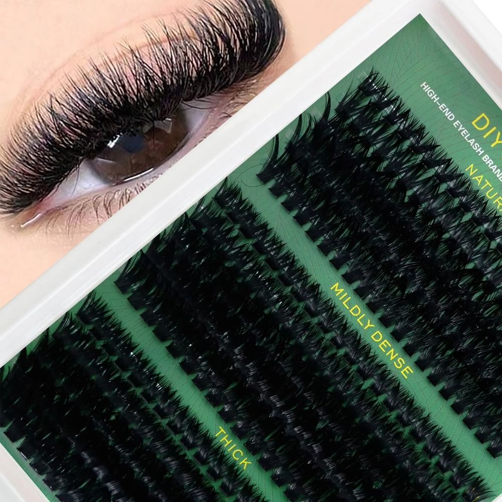 ขนตาปลอมแบบธรรมชาติ ติดแน่น ทน - Eyelash Extension Wispy Look บทวิจารณ์และราคา