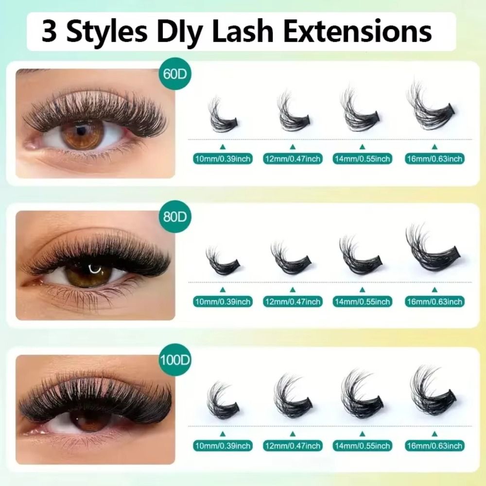 ขนตาปลอมแบบธรรมชาติ ติดแน่น ทน - Eyelash Extension Wispy Look บทวิจารณ์และราคา