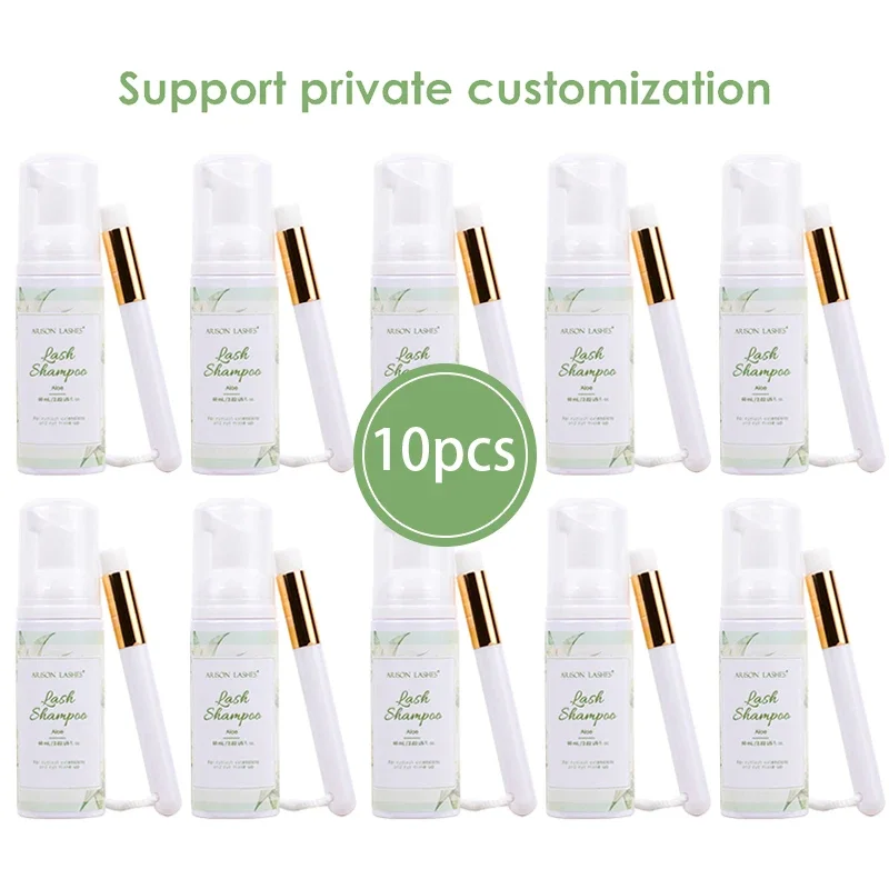 ARISON10ขวดโฟมน้ำยาล้างขนตา60ม - Eyelash Extension Foam Cleanser บทวิจารณ์และราคา