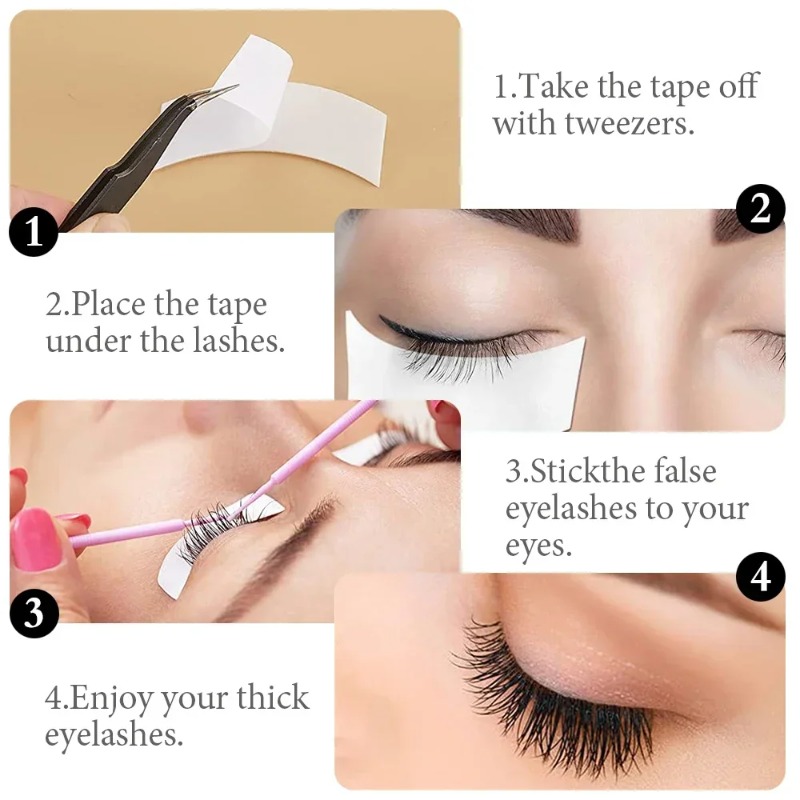 สติ๊กเกอร์ต่อขนตา 110 ชิ้น อุป - Eyelash Extension Glasses บทวิจารณ์และราคา