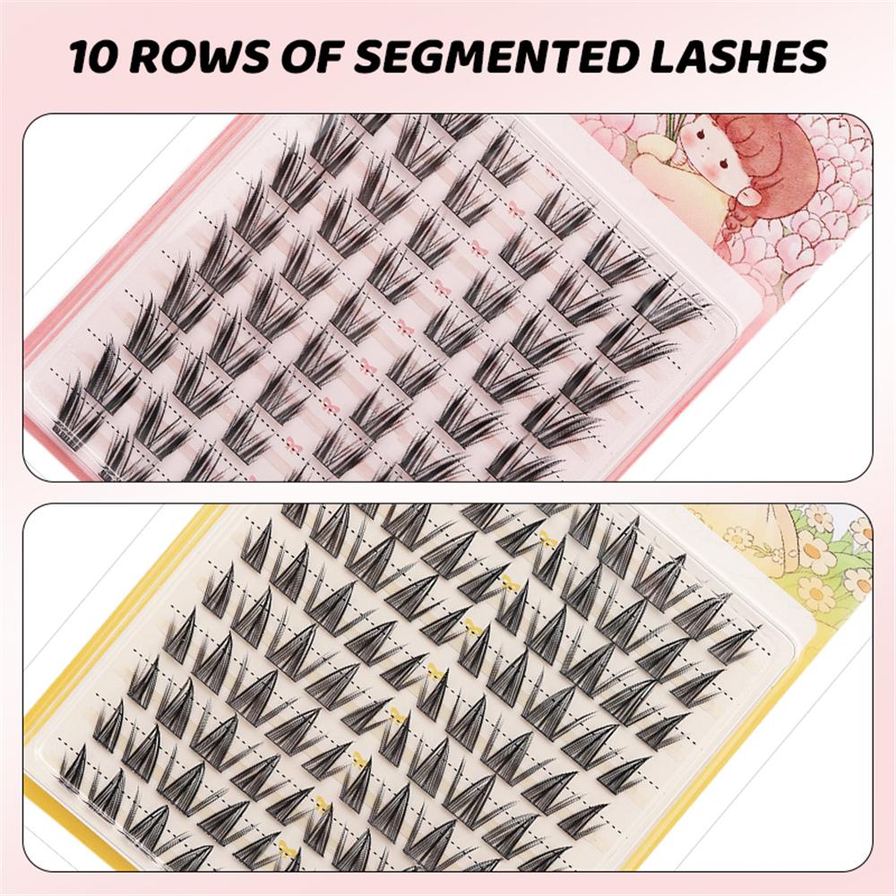 ขนตาปลอมแบบธรรมชาติ 60/100 ชิ้ - Eyelash Extension Wet Look บทวิจารณ์และราคา