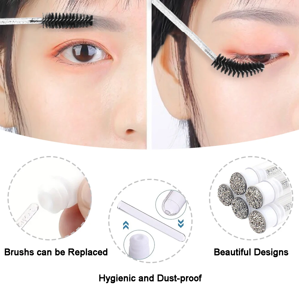 ขวดแปรงโฟม40ชิ้น/เซ็ต60มล. ขวด - Eyelash Extension Foam Cleanser บทวิจารณ์และราคา