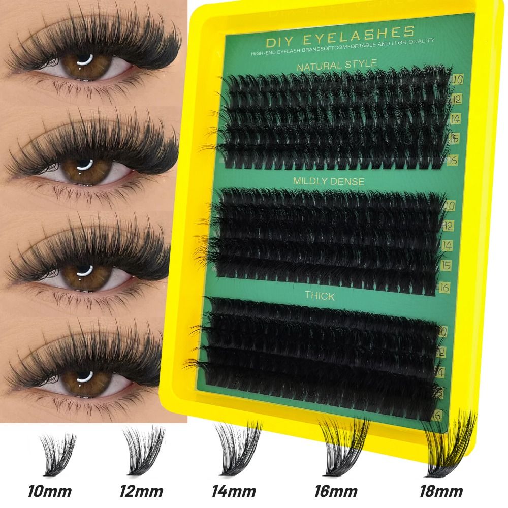 ขนตาปลอมแบบธรรมชาติ ชุดต่อขนตา - Eyelash Extension Wispy Look บทวิจารณ์และราคา