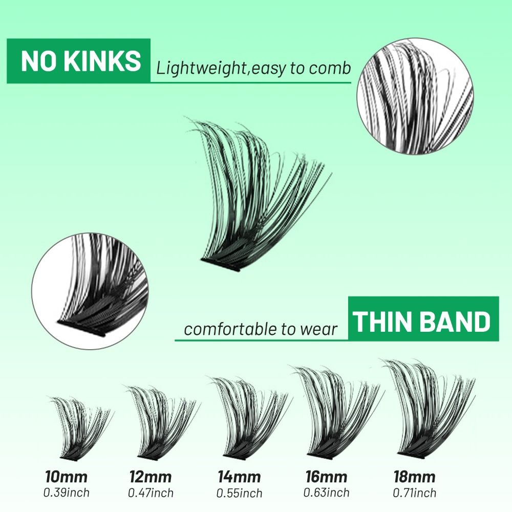 ขนตาปลอมแบบธรรมชาติ ชุดต่อขนตา - Eyelash Extension Wispy Look บทวิจารณ์และราคา
