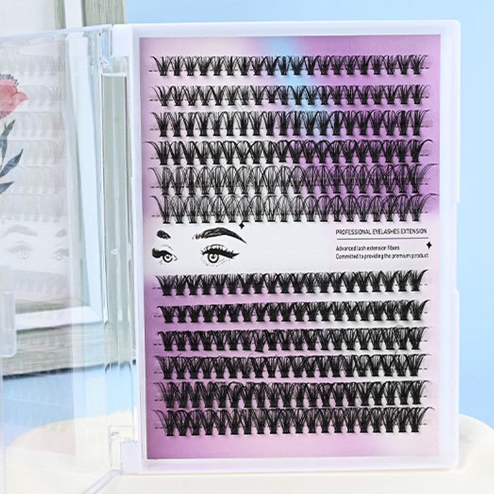 ชุดต่อขนตาปลอมแบบธรรมชาติ ดีไซ - Eyelash Extension Wispy Look บทวิจารณ์และราคา
