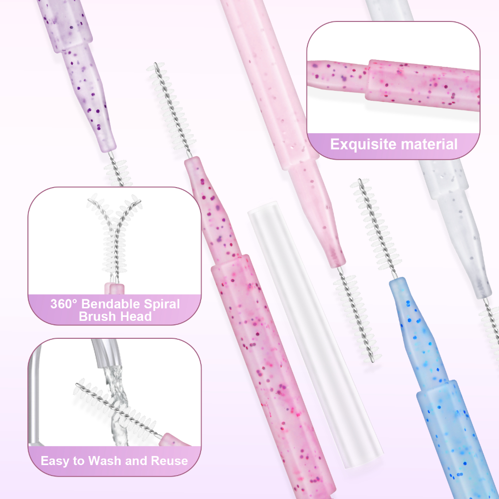 MAYOOC Mini Eyebrow Brush Brow - Eyelash Extension Glasses บทวิจารณ์และราคา