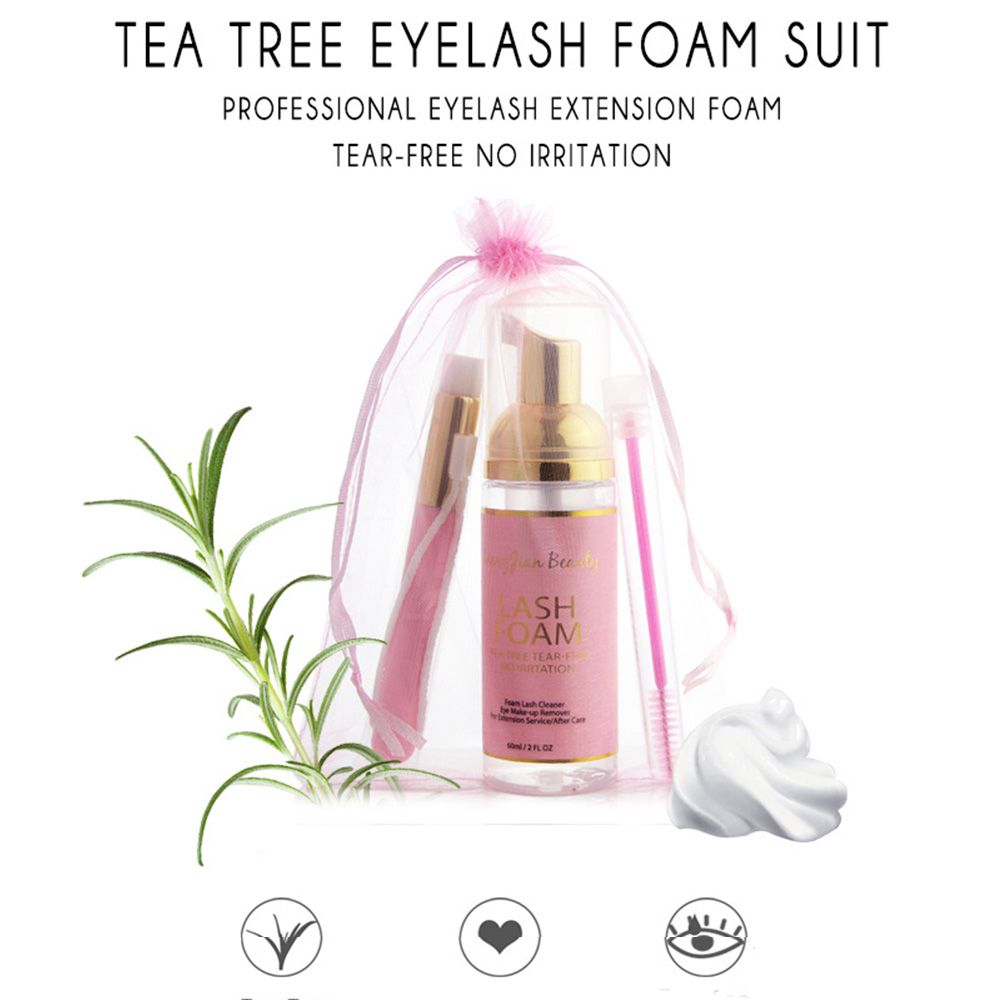 โฟมล้างหน้าตัวต่อขนตาสำหรับขนต - Eyelash Extension Foam Cleanser บทวิจารณ์และราคา