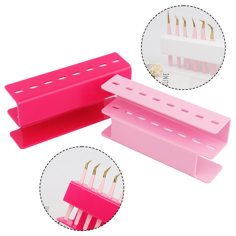 แท่นวางแหนบ 8 ช่อง สำหรับจัดเก - Lash Extension Tweezers บทวิจารณ์และราคา