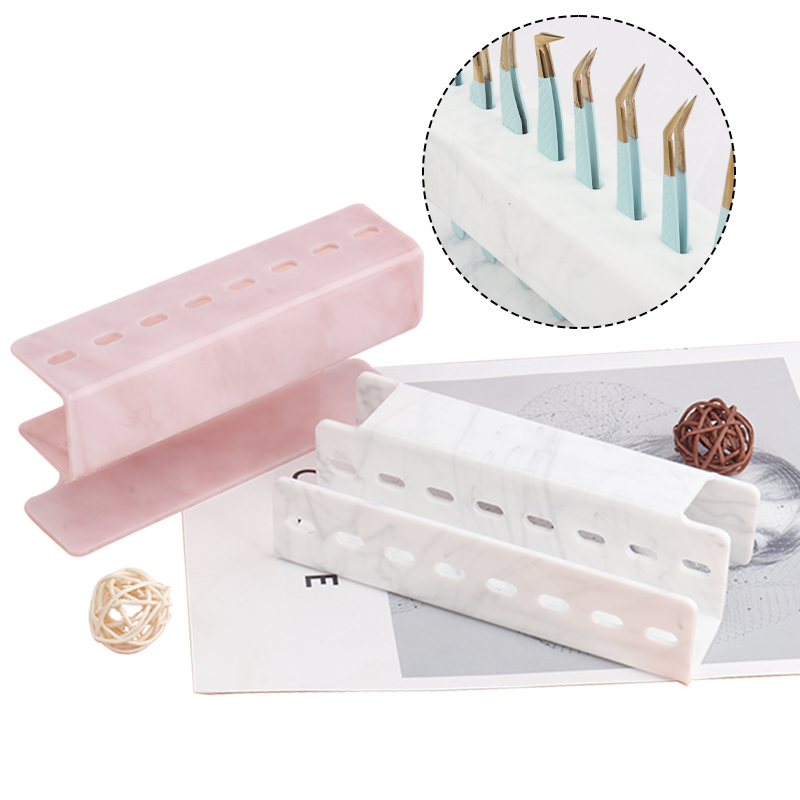 แท่นวางแหนบ 8 ช่อง สำหรับจัดเก - Lash Extension Tweezers บทวิจารณ์และราคา