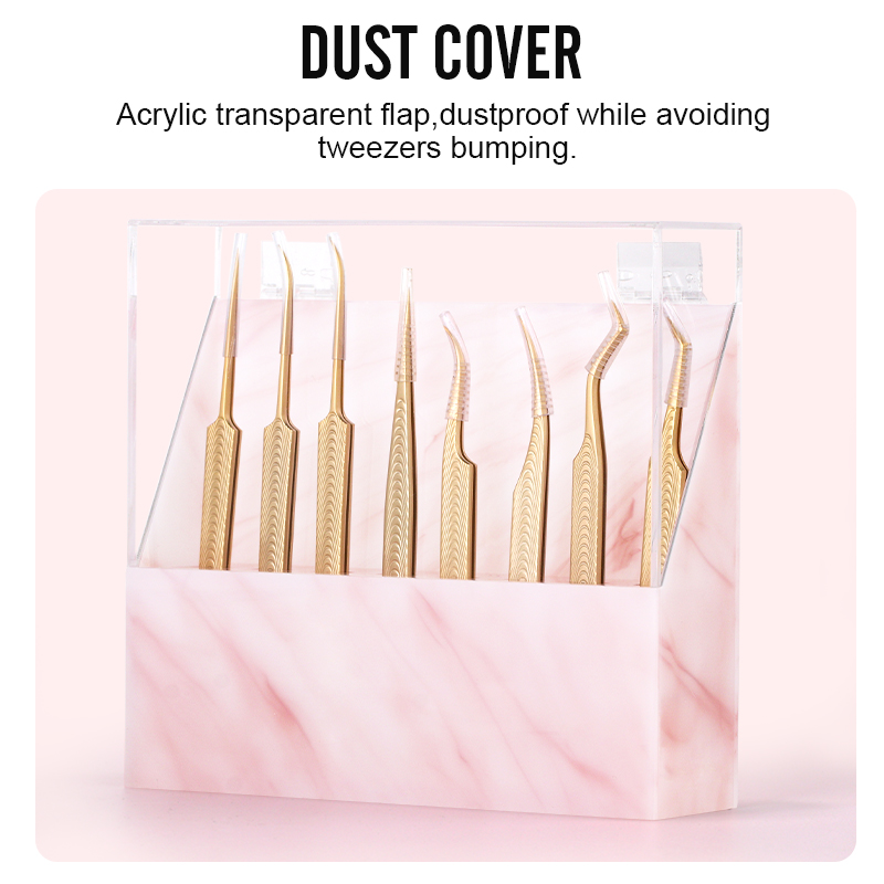 NATUHANA กล่องอะคริลิก 8 ช่องส - Lash Extension Tweezers บทวิจารณ์และราคา