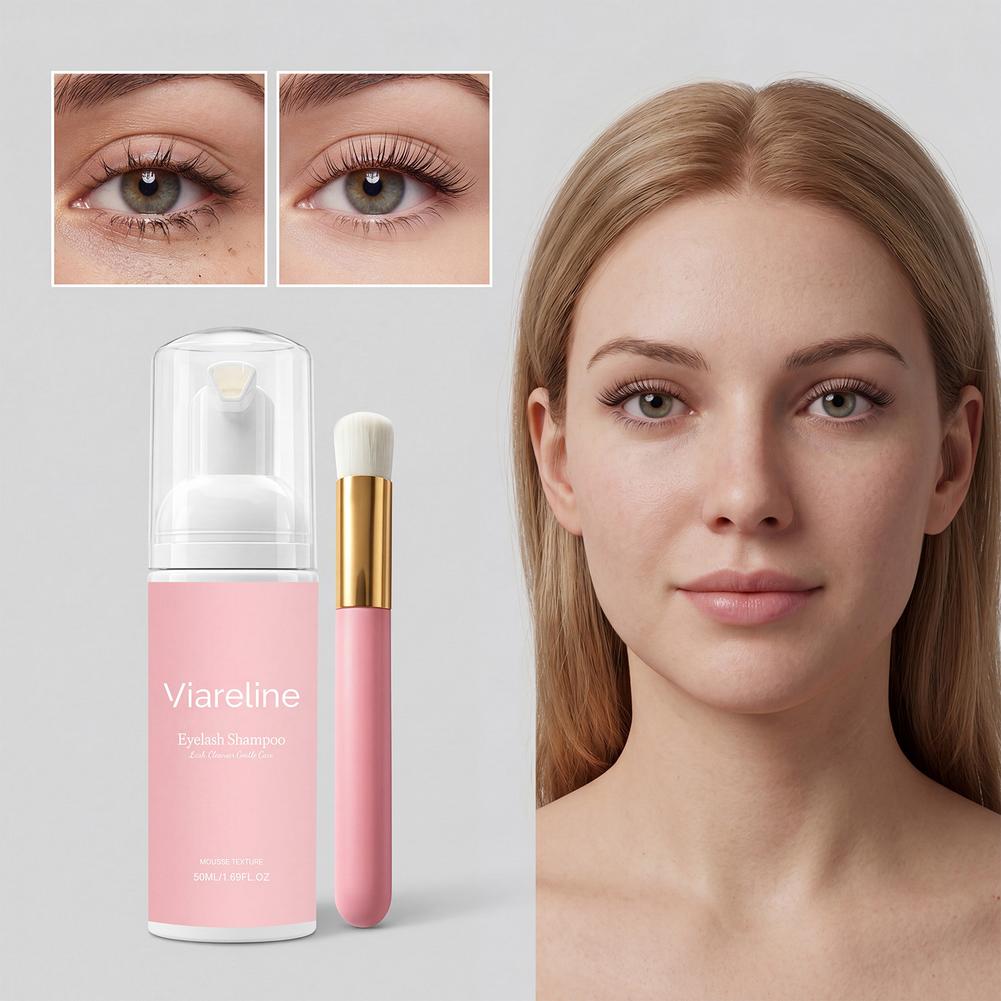 มูสทำความสะอาดขนตาแบบโฟม, แชมพ - Eyelash Extension Foam Cleanser บทวิจารณ์และราคา