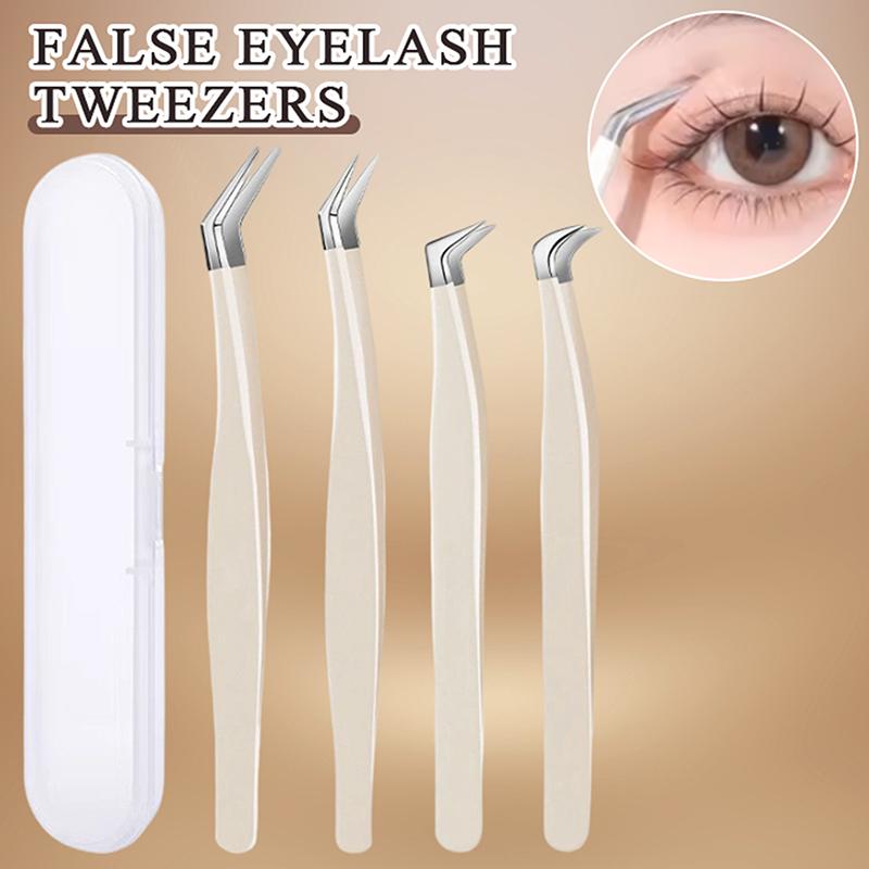 แหนบติดขนตาปลอมพร้อมกล่องเก็บ  - Eyelash Extension Home Service บทวิจารณ์และราคา