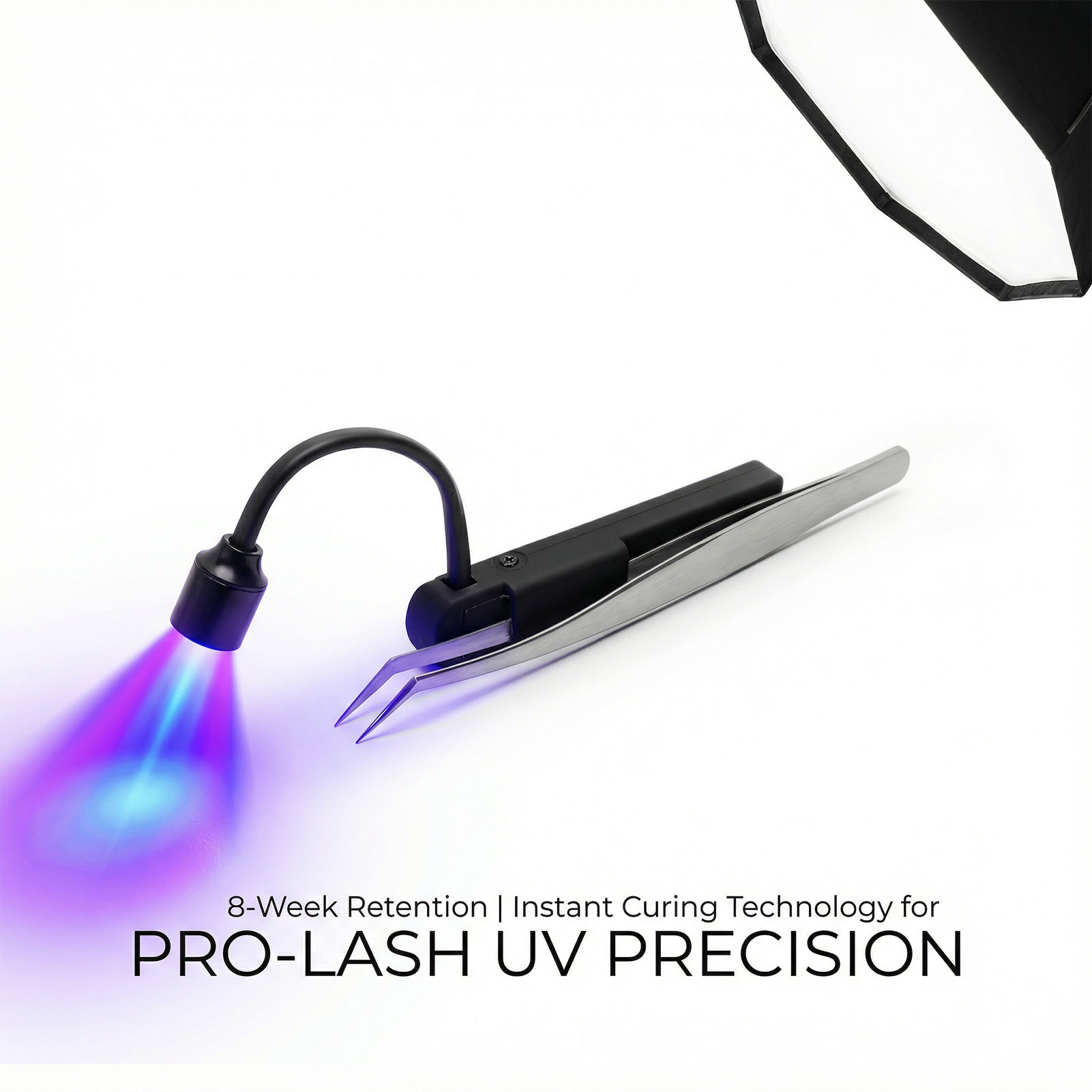 โคมไฟ LED สำหรับต่อขนตา 1W 395 - Lash Extension Tweezers บทวิจารณ์และราคา