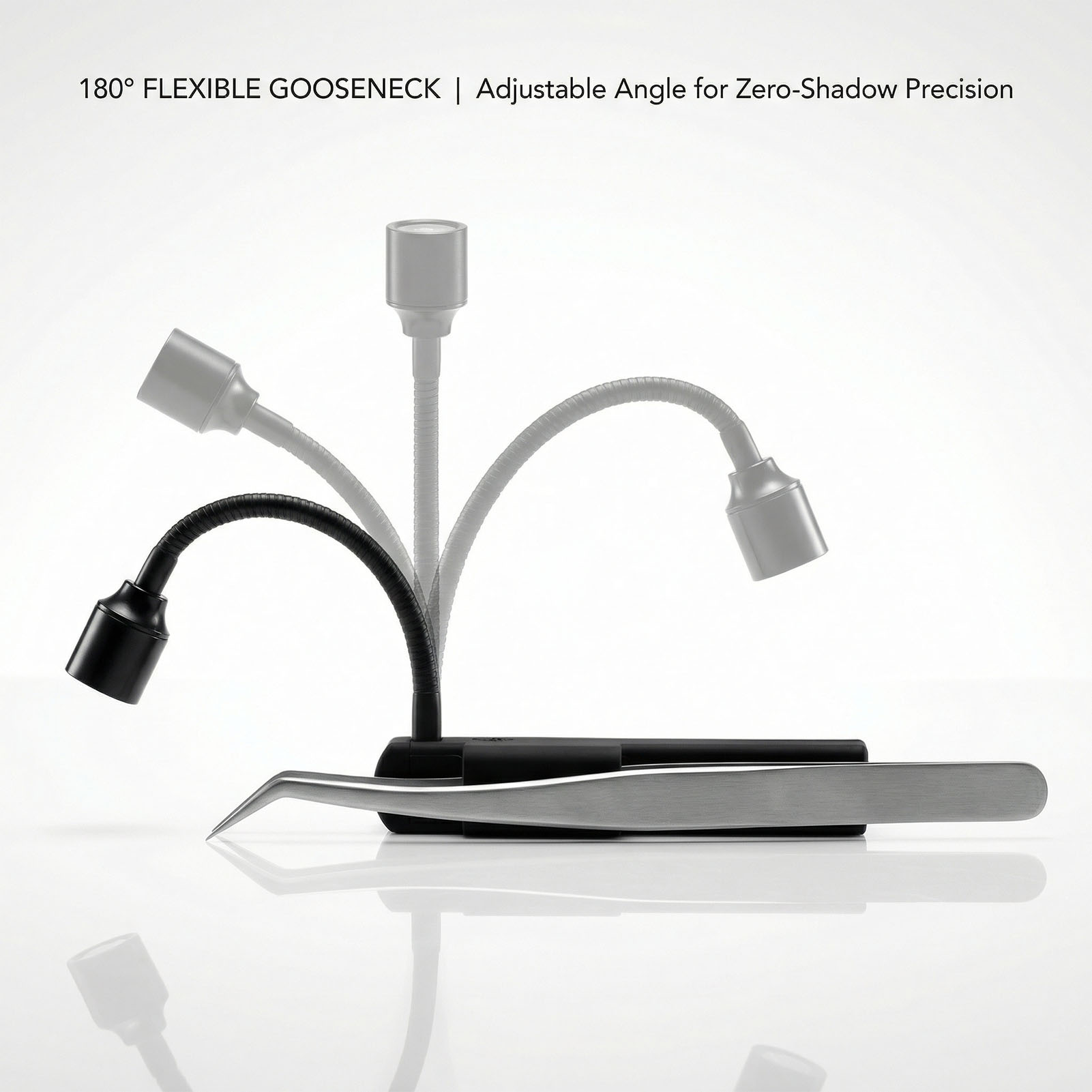 โคมไฟ LED สำหรับต่อขนตา 1W 395 - Lash Extension Tweezers บทวิจารณ์และราคา