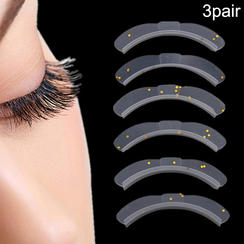 แผ่นซิลิโคนยกขนตาแบบใหม่ 3 คู่ - Eyelash Extension Glasses บทวิจารณ์และราคา