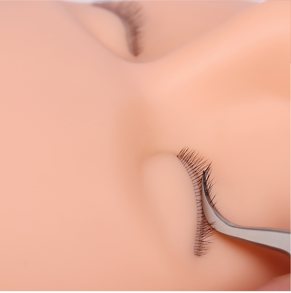 หุ่นจำลองส่วนหัวทำจากซิลิโคนพร - Eyelash Extension Glasses บทวิจารณ์และราคา