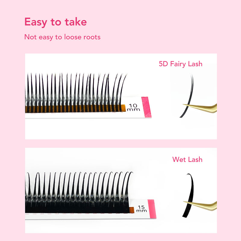 DIYDAY 5D Fairy Eyelash Extens - Eyelash Extension Wet Look บทวิจารณ์และราคา