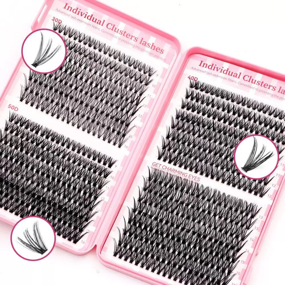 640 ชิ้น ขนตาปลอมแบบช่อ 30D/40 - Eyelash Extension Home Service บทวิจารณ์และราคา